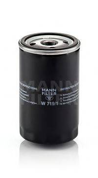 Масляний фільтр; Фільтр, система вентиляції картера MANN-FILTER W 719/1