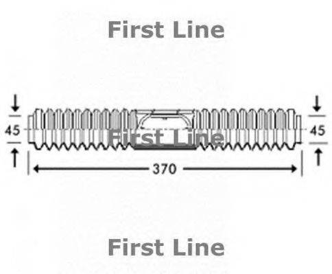 Пильовик, рульове управління FIRST LINE FSG3216