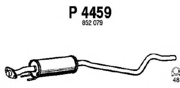 Середній глушник вихлопних газів FENNO P4459