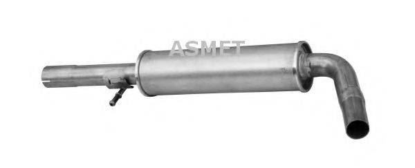 Середній глушник вихлопних газів ASMET 21.009