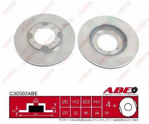 ABE C30502ABE гальмівний диск