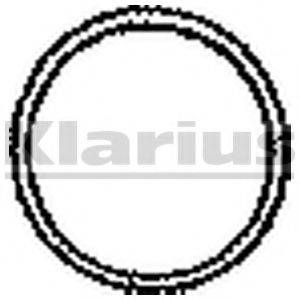 Прокладка, труба вихлопного газу KLARIUS 410104