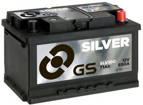 Стартерна акумуляторна батарея GS SLV100
