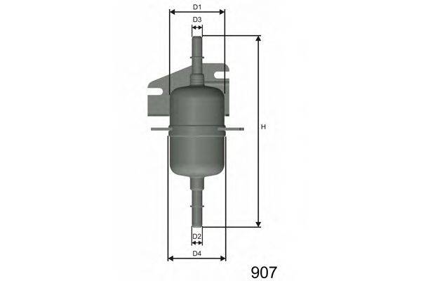 MISFAT E105 Паливний фільтр