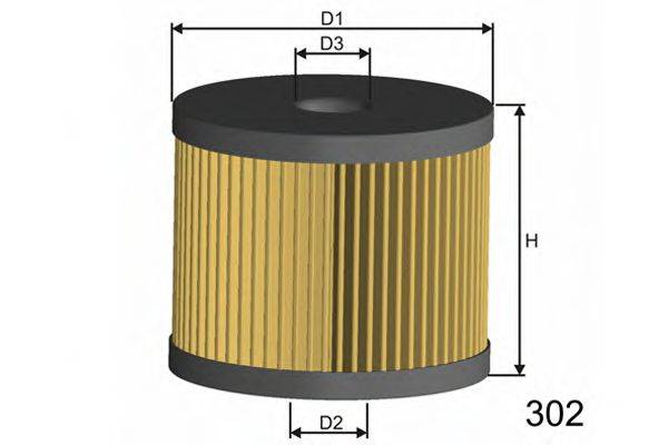 MISFAT L108 Масляний фільтр
