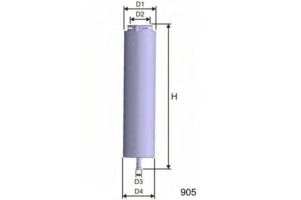 Паливний фільтр MISFAT E101