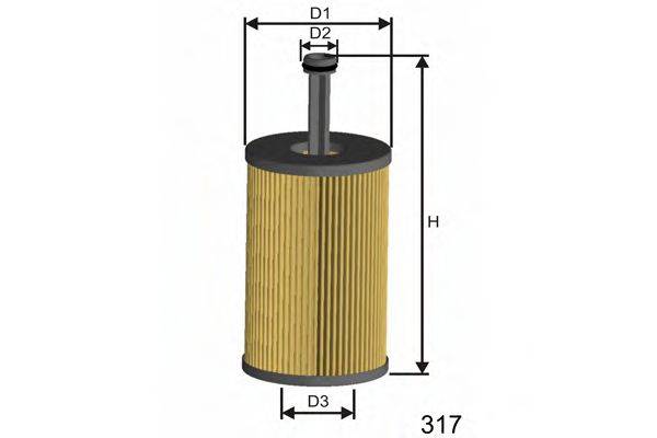 Масляний фільтр MISFAT L105