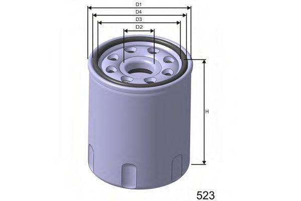 Масляний фільтр MISFAT Z477