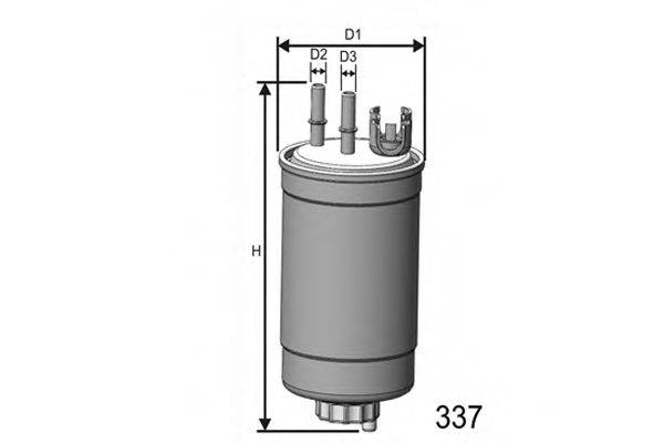 Паливний фільтр MISFAT M264