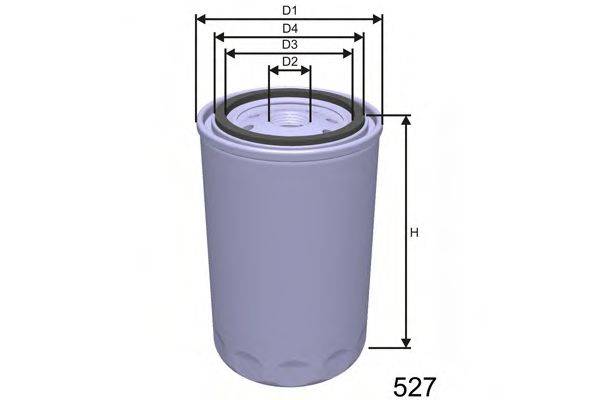 Масляний фільтр MISFAT Z152B