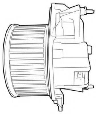 Електродвигун, вентиляція салону CTR 1208244