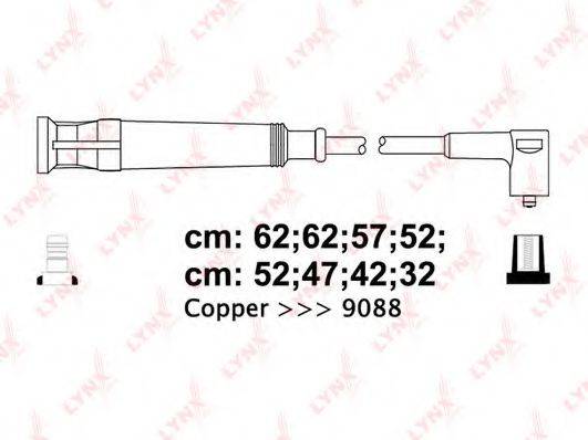 Комплект дротів запалення LYNXAUTO SPC1011
