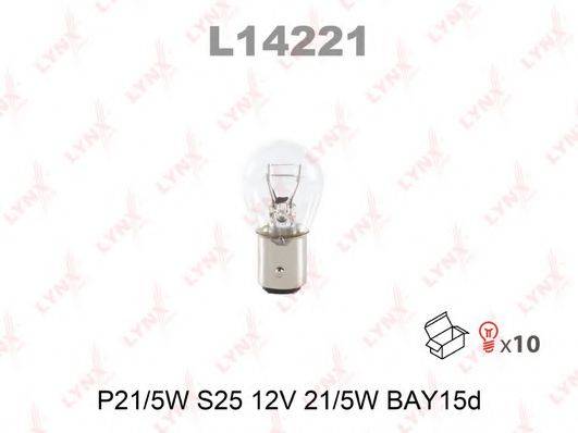 Лампа розжарювання LYNXAUTO L14221