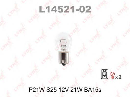 Лампа розжарювання LYNXAUTO L14521-02