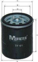 MFILTER TF61 Масляний фільтр