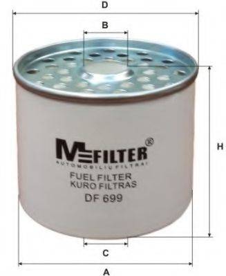 MFILTER DF699 Паливний фільтр