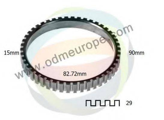 Зубчастий диск імпульсного датчика, протибл. устр. ODM-MULTIPARTS 26-160005