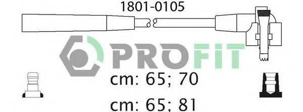 Комплект дротів запалення PROFIT 1801-0105