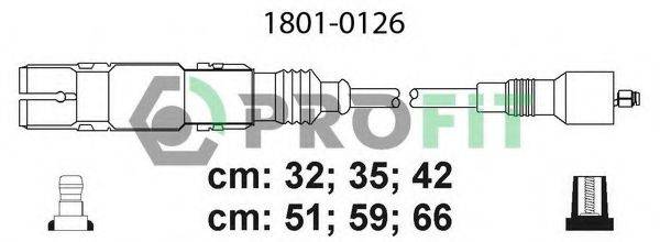 Комплект дротів запалення PROFIT 1801-0126