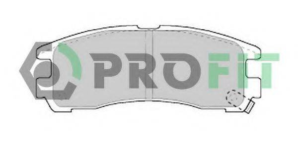 PROFIT 50000803 Комплект гальмівних колодок, дискове гальмо