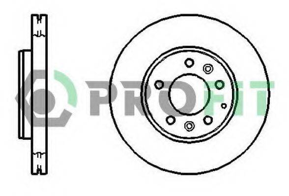 гальмівний диск PROFIT 5010-1210