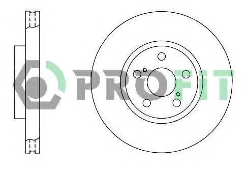 гальмівний диск PROFIT 5010-1508