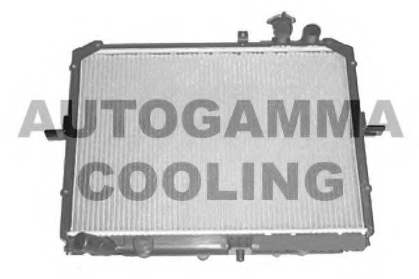 Радіатор, охолодження двигуна AUTOGAMMA 105801
