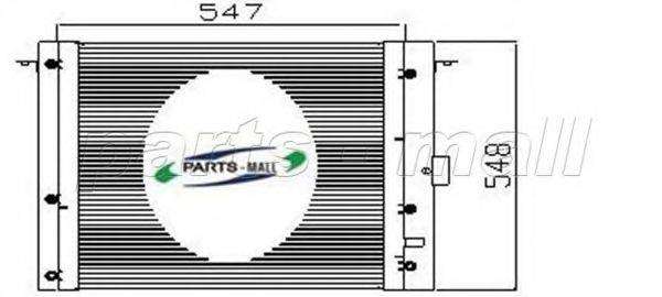 Конденсатор, кондиціонер PARTS-MALL PXNC7-001
