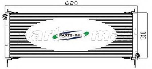 Конденсатор, кондиціонер PARTS-MALL PXNCX-022G