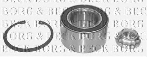 BORG & BECK BWK719 Комплект підшипника ступиці колеса