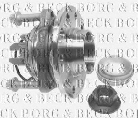 Комплект підшипника ступиці колеса BORG & BECK BWK1180