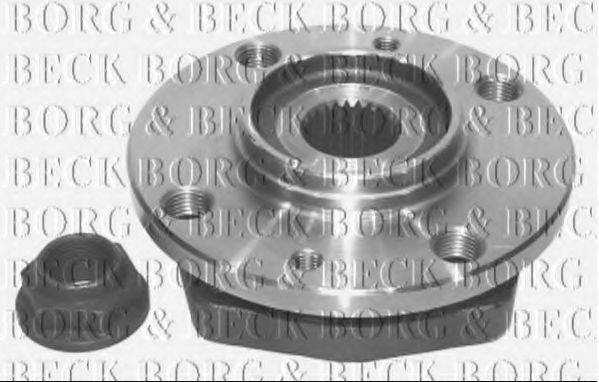 Комплект підшипника ступиці колеса BORG & BECK BWK277