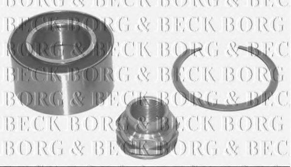 BORG & BECK BWK390 Комплект підшипника ступиці колеса