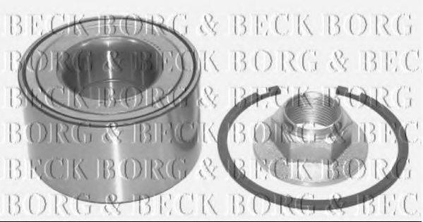 BORG & BECK BWK1046 Комплект підшипника ступиці колеса