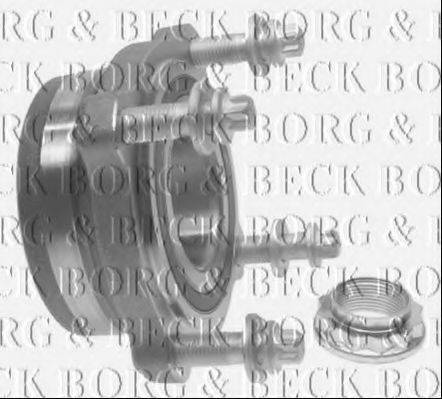 Комплект підшипника ступиці колеса BORG & BECK BWK1148