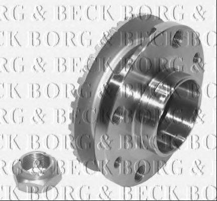 BORG & BECK BWK392 Комплект підшипника ступиці колеса