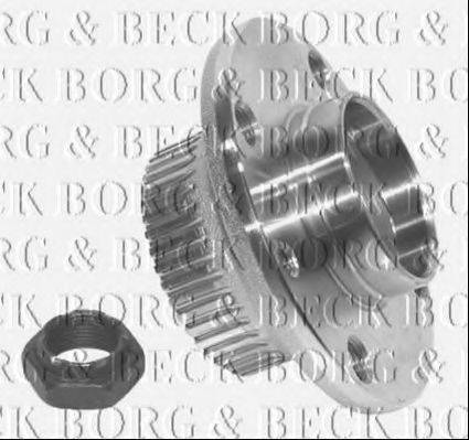 BORG & BECK BWK505 Комплект підшипника ступиці колеса
