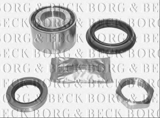 Комплект підшипника ступиці колеса BORG & BECK BWK608