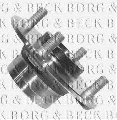 Комплект підшипника ступиці колеса BORG & BECK BWK609