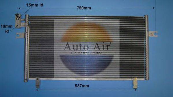 Конденсатор, кондиціонер AUTO AIR GLOUCESTER 16-8900