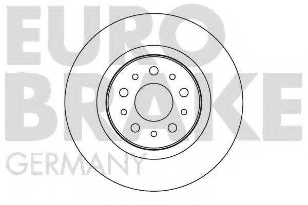 гальмівний диск EUROBRAKE 5815201021