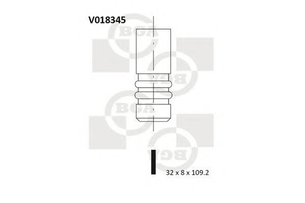 BGA V018345 Випускний клапан