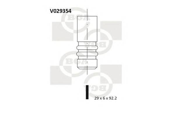 BGA V029354 Випускний клапан