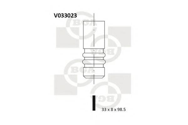 Випускний клапан BGA V033023