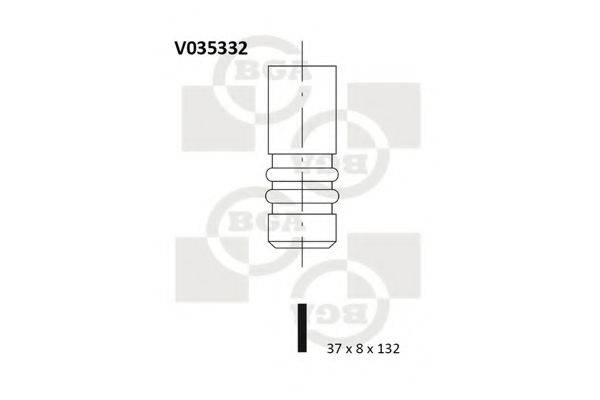 Випускний клапан BGA V035332