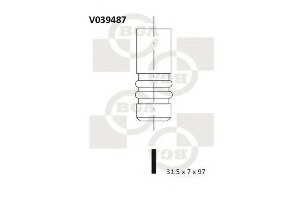 Випускний клапан BGA V039487