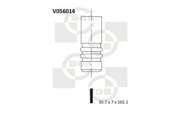 Впускний клапан BGA V056014