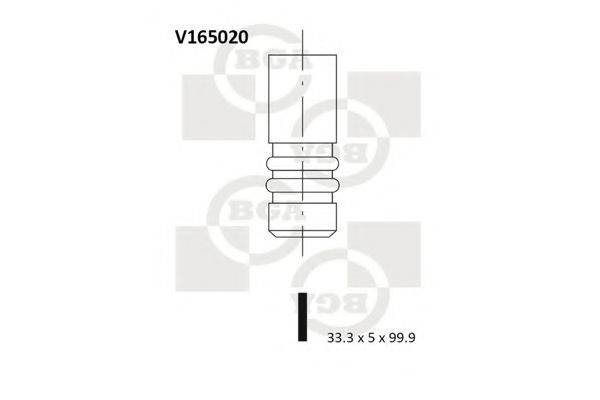 BGA V165020 Впускний клапан