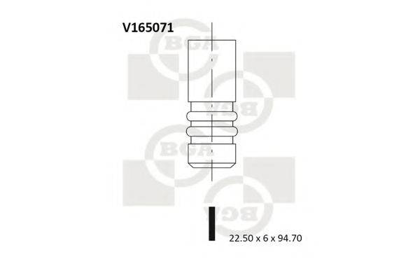 Випускний клапан BGA V165071