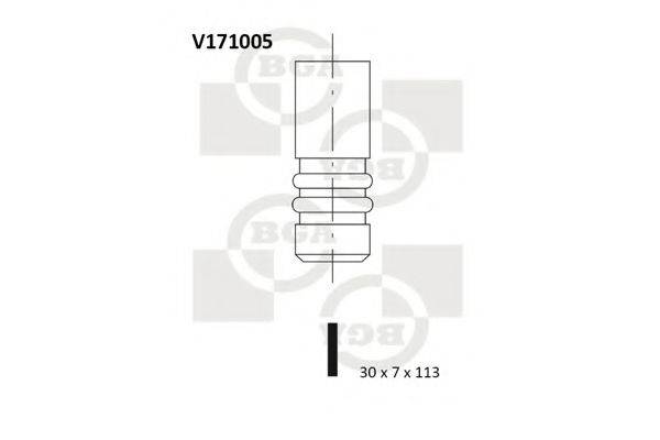 Впускний клапан BGA V171005